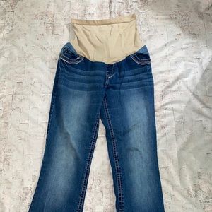 Wallflower maternity boot cut jeans size medium